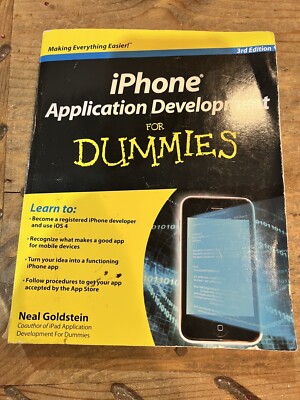 IPHONE APPLICATION DEVELOPMENT FOR DUMMIES By Neal Goldstein