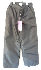 The Children's Place Boys Ski Snow Pants Size 8 Black Snowboarding Sledding NWT