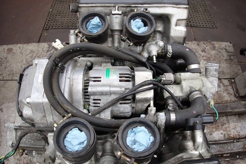 2003 HONDA ST1300A ENGINE 200PSI COMPRESSION 29759 MILES RUNNING VIDEO - Picture 5 of 12