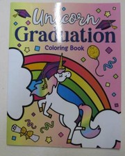 Set of 3 Elementary Graduation Gifts Books Unicorn Coloring, Journal  BONUS
