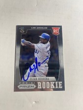 Los Angeles Dodgers ELIAN HERRERA Signed Card