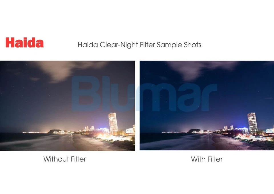 HAIDA 100x100mm 4x4" NanoPro Clear-Night Light Pollution Filter HD3702 - Image 2 of 4