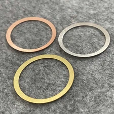 Engraved Steel Watch Bezel Outer Diameter 36.5MM Inner 30.6MM Watch Insert Ring