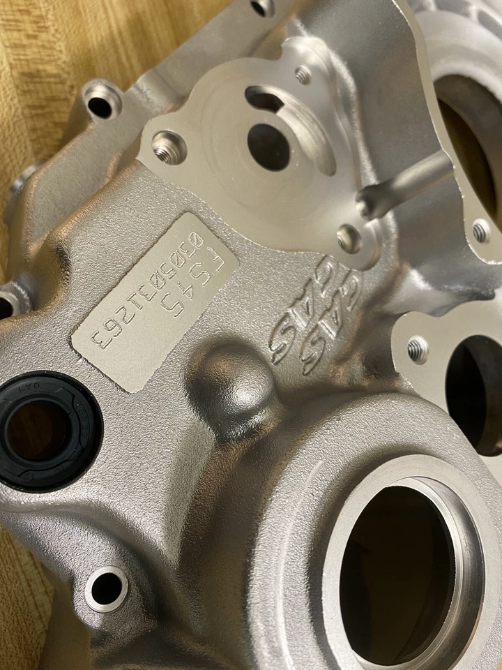 2003 03 Gas Gas EC450 EC 450 FSE OEM cárter lateral izquierdo motor extremo inferior Foto 2 de 4