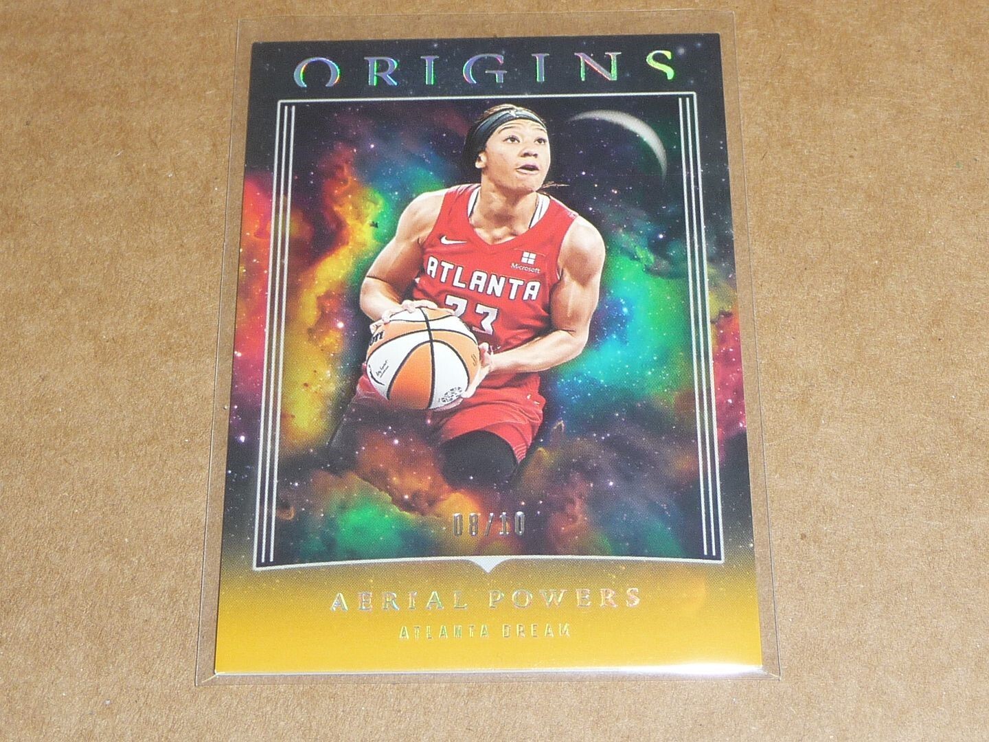 2024 Panini ORIGINS WNBA AERIAL POWERS GOLD PARALLEL 08/10 DREAM K5091