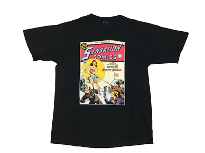 Vintage 90s Wonder Women T Shirt Tee Single Stitch Sensation DC