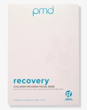 PMD Recovery Anti-Aging Collagen Sheet Mask Set of 5 Masks *Brand NEW*