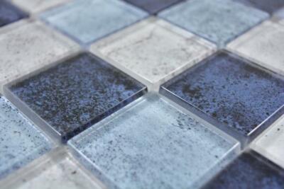 Mosaïque Beige Clair Pâte de Verre Mat Quadrat Mur Cuisine Douche WB160-W750