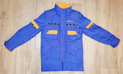 Ellesse Insulated Winter Jacket Full Zip Women's Size 6 Cold Weather Warm EUC