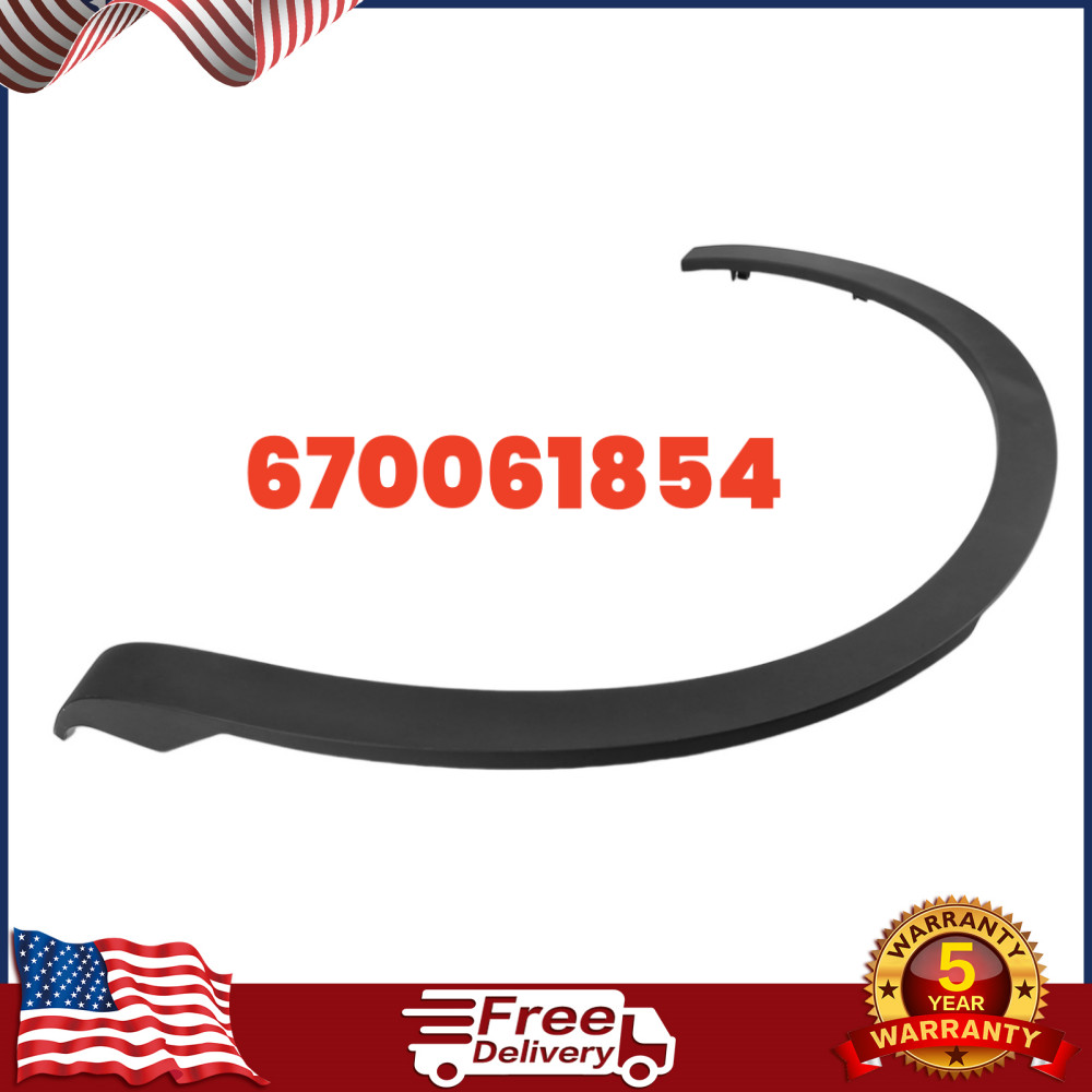 For Maserati Levante 2017-2020 670061854 Rear Right Fender Flare Trim Black