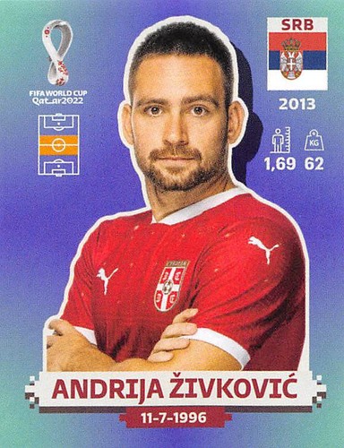 COLECCIÓN DE PEGATINAS PANINI QATAR 2022 COPA MUNDIAL DE LA FIFA - GRUPO F GRUPO G GRUPO H - Imagen 117 de 241