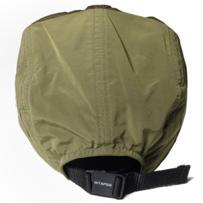 WTAPS S/S 15 COMMANDER 01 CAP Olive 5 panel Military drab Nylon