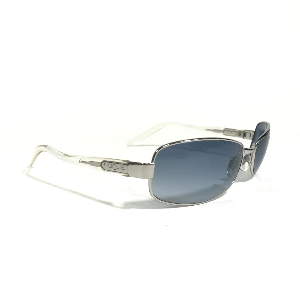 Vogue Sunglasses VO3332-S 323/19 Clear Silver Cat Eye Frames with Blue Lenses - Image 3 of 4