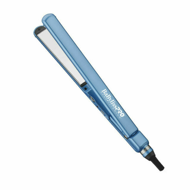 BaByliss Pro Nano Titanium Ultra-Thin Straightening Iron - Blue for sale  online | eBay