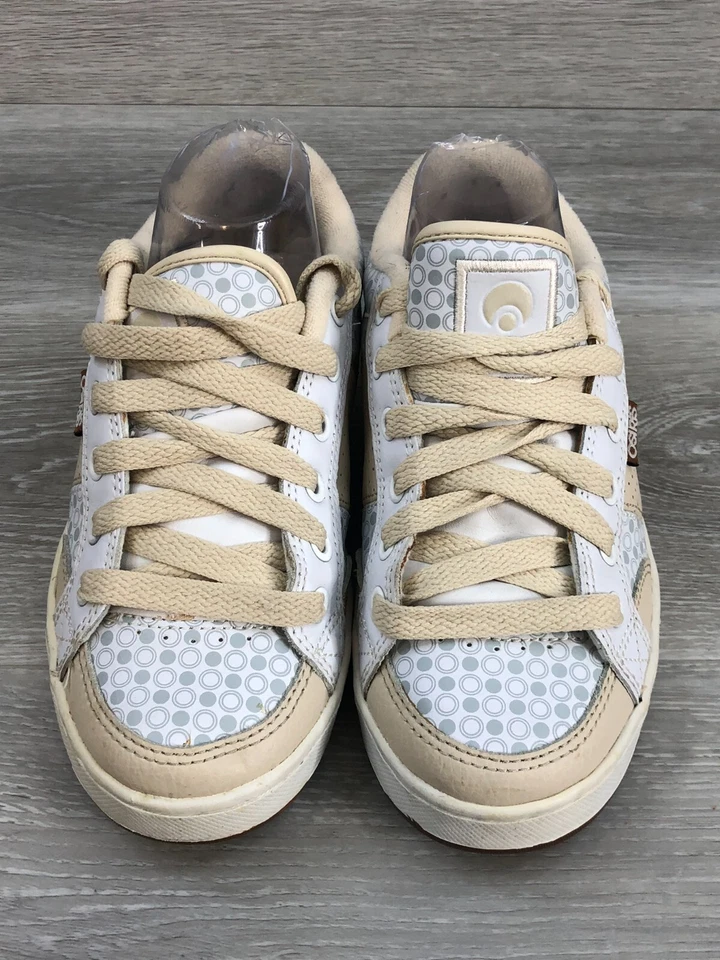 Zapatilla deportiva para mujer Osiris cuero doblado 7 patinadores con cordones lunares zapatos Y2k Foto 2 de 4