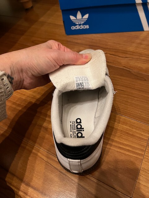 adidas Samba Classic (Long Tongue), White, 7.5M / 8.5W | eBay adidas Samba Classic (Long Tongue), White, 7.5M / 8.5W | eBay
