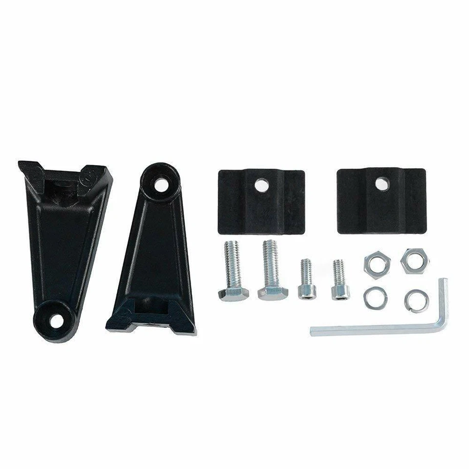 2X Soportes Universales Soporte Base de Montaje LED Barra de Luz Antiniebla Montaje Deslizante Foto 4 de 4