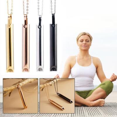 Breathlace Necklace Quit Smoking - Anxiety Relief Items Necklace 70cm h D7I J8Y5
