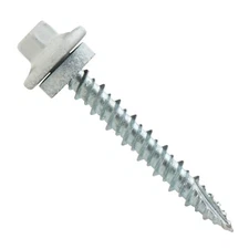 250pcs, #10 ProCap Stainless Steel Cap Metal to Wood EPDM Washered Fasteners