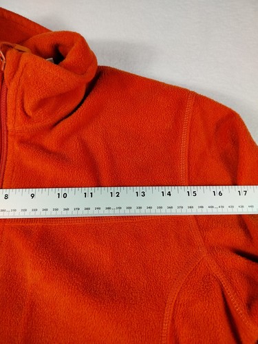 St Johns Bay Fleece Jacket Mens Medium Red Gorpcore Outdoors Hiking Cabincore - Picture 8 of 10