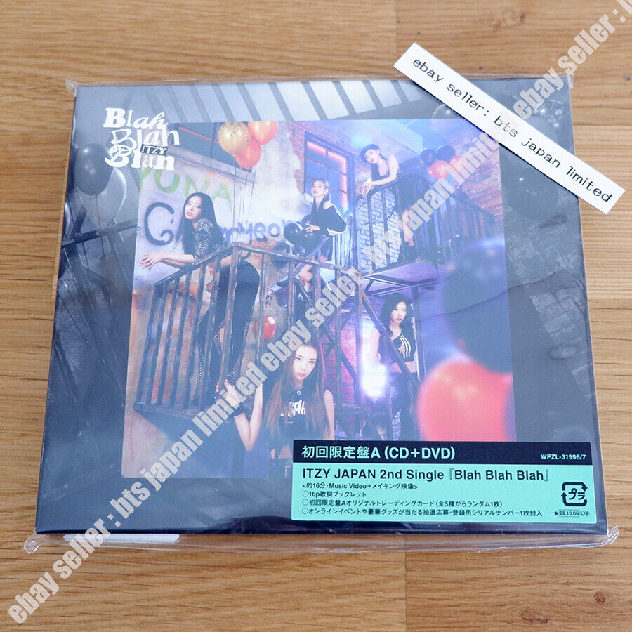 ITZY Japan Blah Blah Blah Limited A , B , Normal MIDZY JAPAN Fan