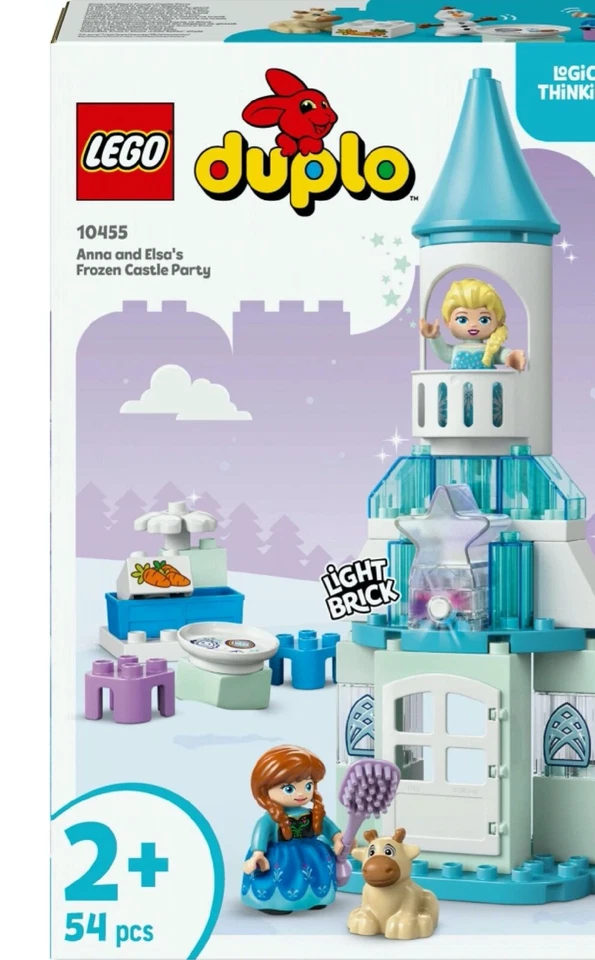 LEGO Duplo 10455 Anna and Elsa's Frozen Castle Party 54 piezas Kit de construcción de juguetes Foto 3 de 4