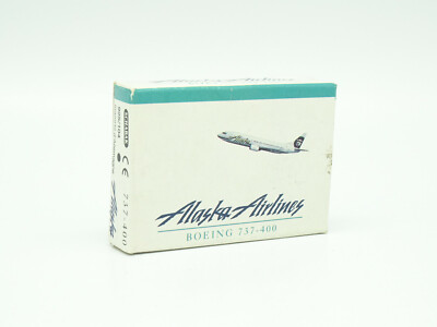 Schabak Airplane Airlines 1/600 - Boeing 737 400 ALASKA AIRLINES