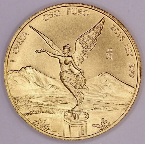 2016 Mexico 1 oz Gold Libertad .999 Fine Coin - BU