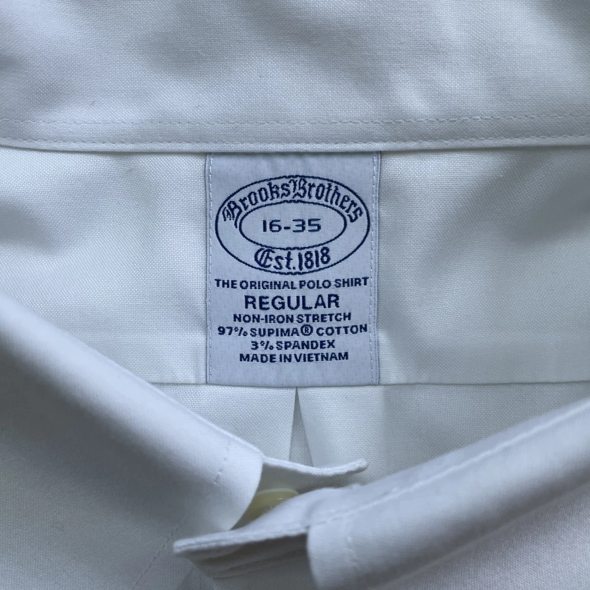 【Makers】Brooks Brothers BDシャツ 白 15 1/2-2 Brooks Brothers White Shirts for Men for sale | eBay