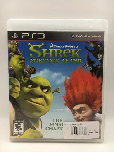 PS3 Playstation 2010 - Shrek: Forever After w/ Box & Manual (Works)