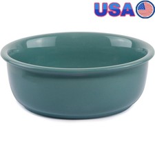 Ceramic Dog Bowl Heavy Weighted Anti-Slip Easy Clean Pet Dish Cats Puppies New
