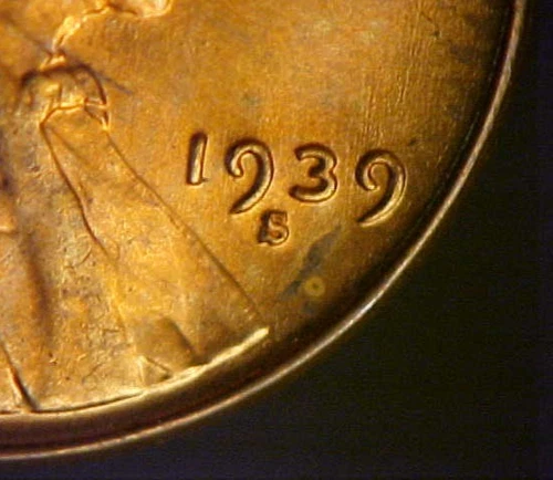 1939 S/S RPM 2 Lincoln Wheat Cent - Ch/Gem BU Red -Great Variety-c6809ucxx