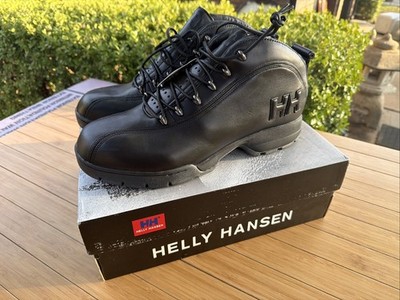 Helly Hansen Men's Berthed Cold Weather Boot-Jet Black/Charcoal-Size 12