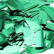 Metallic Green Confetti, Birthday Table Scatter Confetti, 200g / 18oz