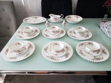 ROYAL ALBERT Bone China Moss Rose England Tafelservice 6 Personen 
