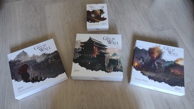 The Great Wall + alle Erweiterungen: Meeple Version auf Deutsch