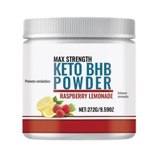 Dr. Boz Keto BHB Powder - Raspberry Lemonade Electrolyte Powder Boosts Energy 