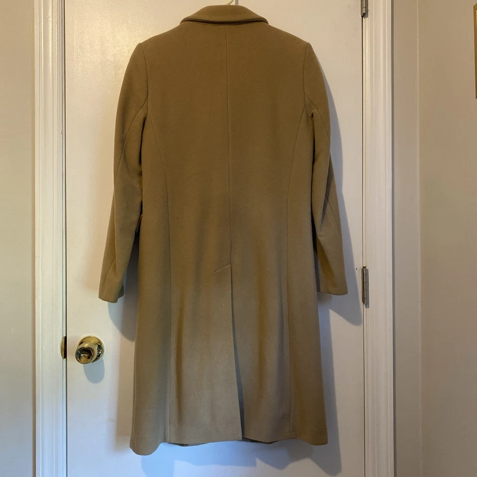 Gabardina United Colors of Benetton tostada para mujer talla 42 Foto 3 de 4