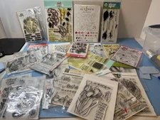 LOT OF 22 SCRAP BOOK ITEMS