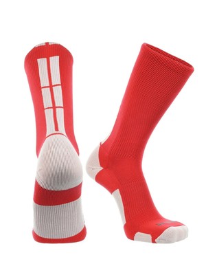 TCK Multisport Baseline 3.0 Crew Socks SCARLET | WHITE MD