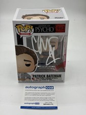 Christian Bale Signed 'Patrick Bateman Funko Pop 942'