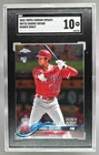 6541542 Shohei Ohtani 2018 Topps Chrome Update #HMT32 Rookie RC SGC 10