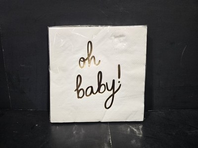 Spritz Snack Baby Shower Napkins 30 Count NWT - Oh Baby!