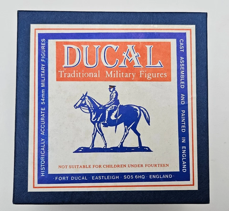 Caballo de tambor DUCAL DH.15 6º Regimiento Kurassier Imperial Alemán, sin usar, en caja Foto 3 de 4