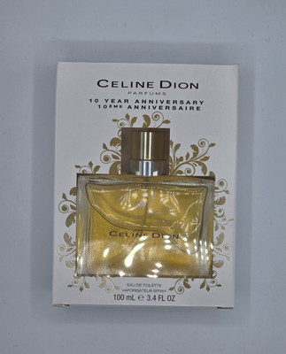 Celine Dion 10 Year Anniversary EDT 3.4 Oz Women's Women Spray 3.4 Oz