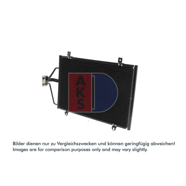 Kondensator Klimaanlage AKS Dasis 182270N FüR Renault Megane I Classic-image