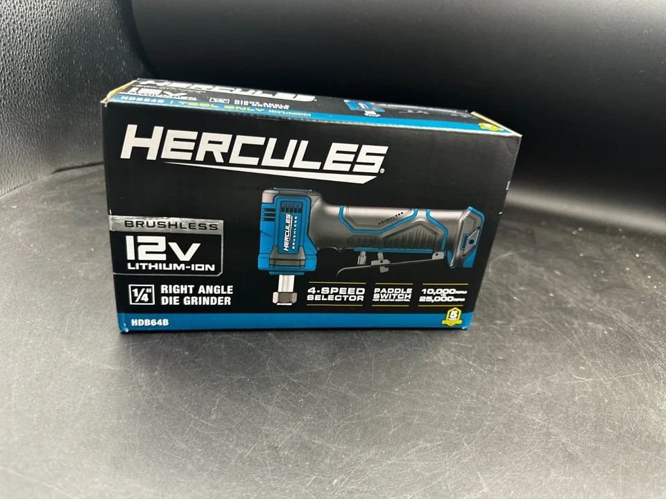 HERCULES HDB64B Right Angle Die Grinder 4 Speed New!