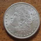 Uncirculated 1879-S San Francisco Mint Silver Morgan Dollar
