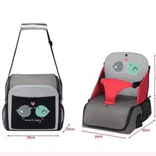 diaper bag with booster seat