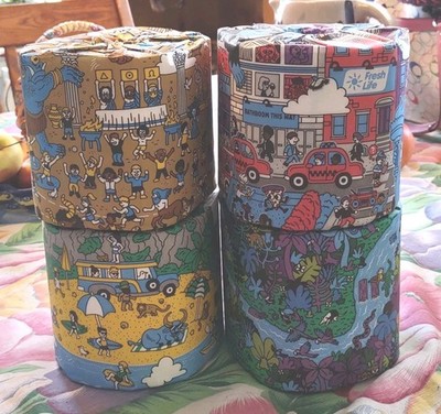 Who Give's A Crap (4) Where's The LOO Edition Rolls of  Toilet Paper NY/Minoans 